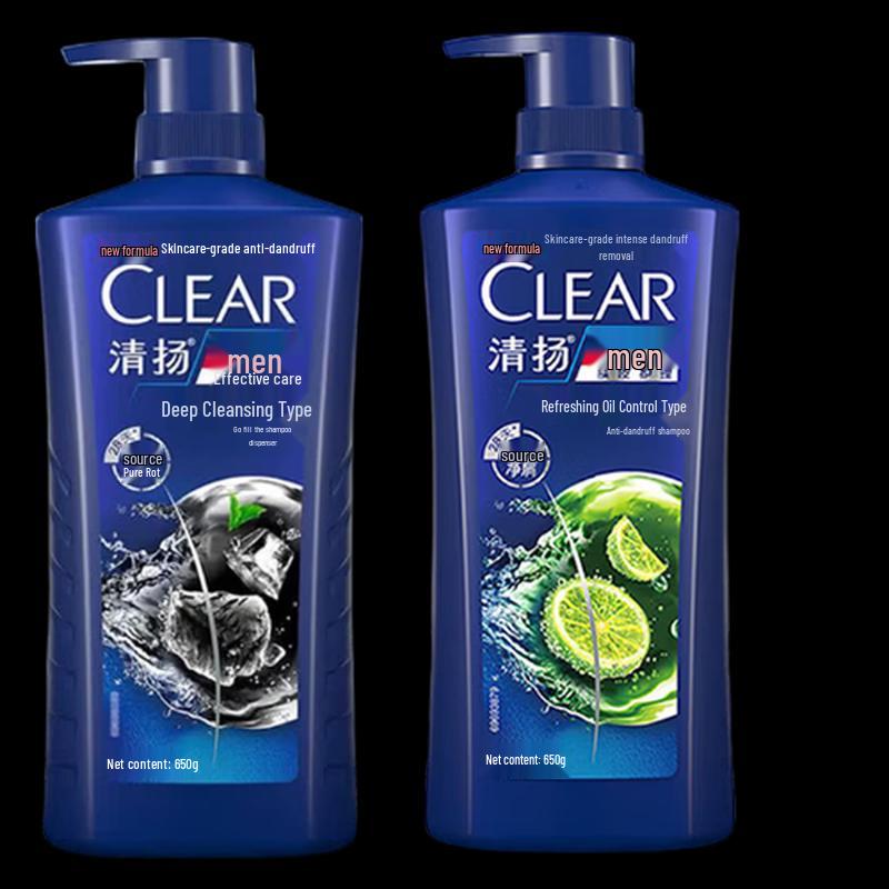 CLEAR Men s Anti-Dandruff Scalp Care Shampoo Twin Pack