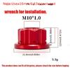 Vaste versnelling Fietsmoer, Mountainbike Naafmoer, Klimfiets Achteras M10 Moer, Vouwfiets Wielasmoer - Perfect Cadeau voor Fietsliefhebbers