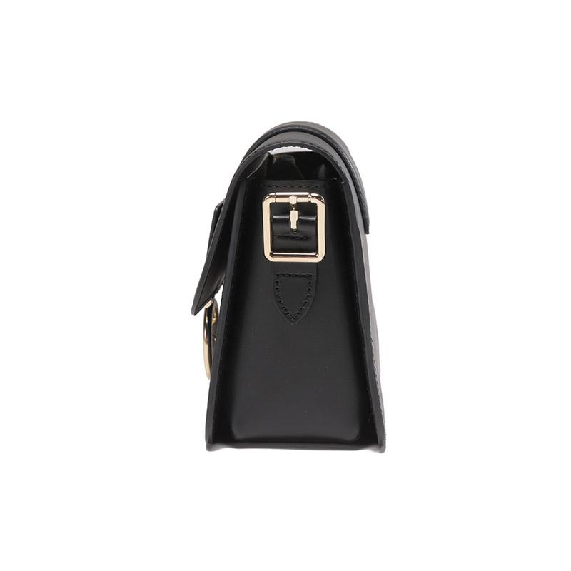 Longchamp Box-Trot 18 Druckknopfklappe Verstellbarer Schultergurt Kalbsleder Kleine quadratische Schultertasche Crossbody Tasche Damen Taschen Schwarz 10174HAU001