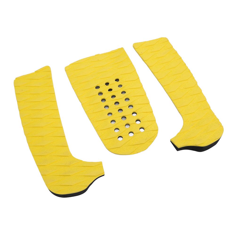 3 Stück Surfbrett Deck Traktionspads Rutschfeste Vordere EVA Grip Pads für Paddleboard Longboard