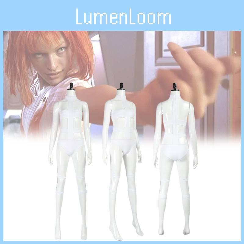 Fifth Element Lilu Cosplay Costume With Spandex For Halloween And Anime Role Play