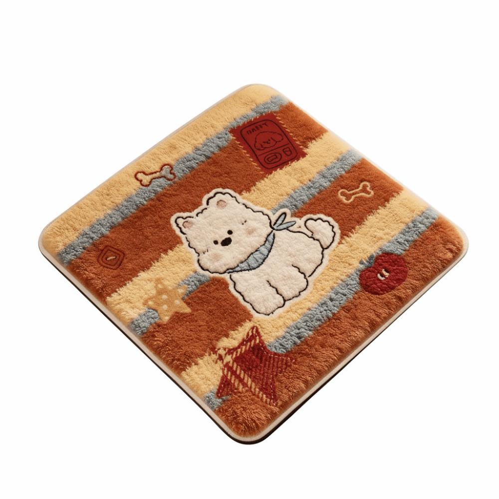 Thick Soft Chair Cushion Cartoon Office Seat Mat Decorative Warm Seat Cushion  Bedroom