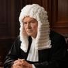 Fancy Dress Baroque Judges Wig Curly Hairpiece Judge'S Hat Prop Dress Up Nobles Cosplay Wig  Unisex
