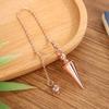 Energy Witch Spiritual Pendulos Pointed Meditation Cone Metal Pendulum Isis Pendulum  Women Girls