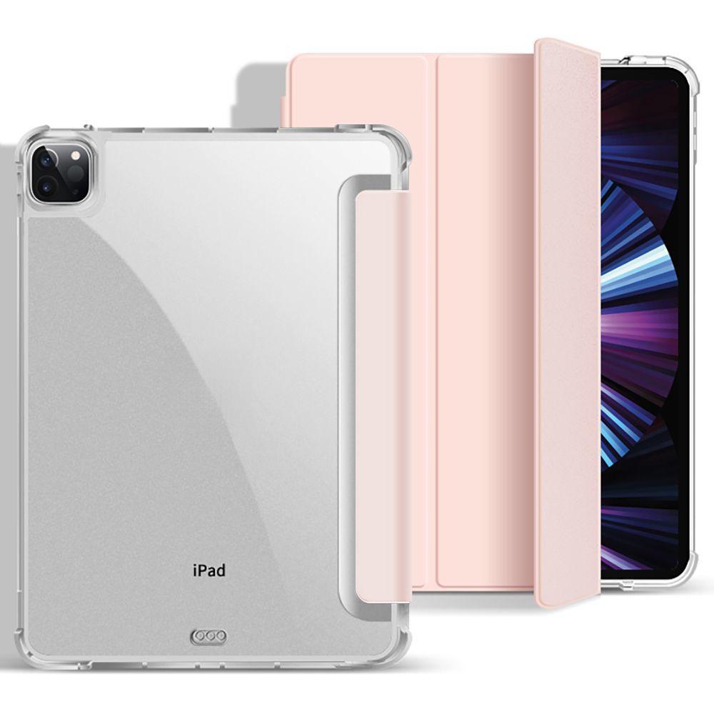 iPad Air102 Acrylic P1345 Curved Protective Case with Pen Holder