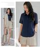 Women's Japanese-Inspired Loose-Fit Summer Top with Professional Elegance