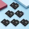 6 clip di fissaggio per vetro in lega di alluminio resistente, clip moderne per specchi da parete, display in acrilico e vetro