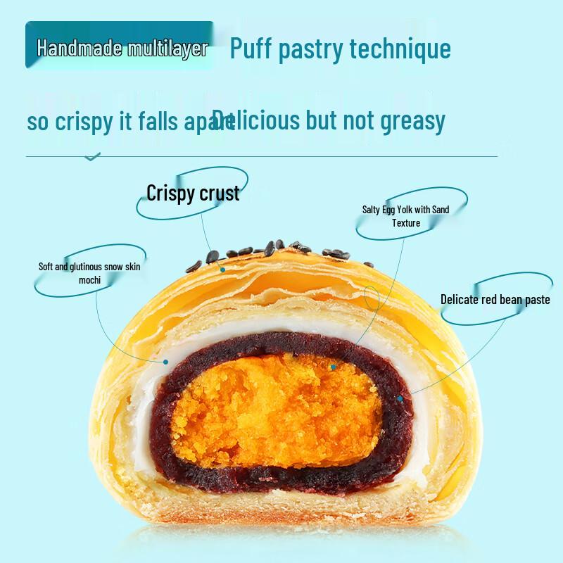 Liangpin Puzi Egg Yolk Crisp Gift Box