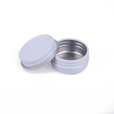 100 Pcs White Color 10ml Aluminum Jar 10g Aluminum Tin Container 10ml Cosmetic Jar 10g Cream Jar
