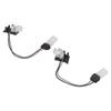 Pair Door Handle Light Left Right Auto Exterior Ambient Lighting 4H0947133A/134A Fit for A6 C7 A8 A7 Q7