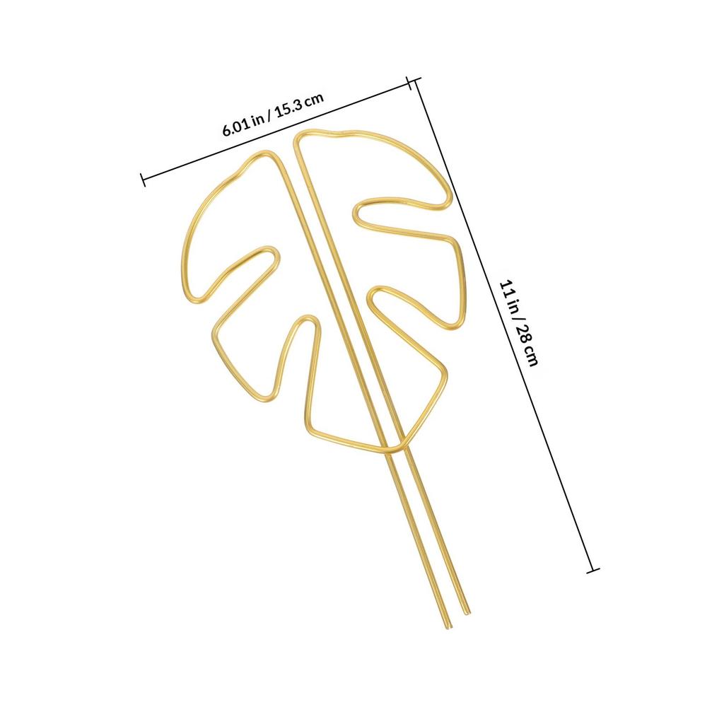 Leaf Shaped Reusable Plant Support Stake for Monstera Plants Antitipping Lightweight Easy Install Aesthetic Functional Growth