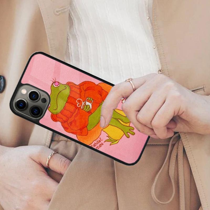 CUTE GREEN TREE FROG Magnetic Phone Case For APPLE iPhone 17 Air 16 14 13 12 Pro Max 15 Plus Wireless Charge With MagSafe Cover