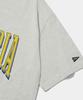 COLUMBIA UNIVERSITY Vtg Crack Logo S/S T-Shirts Oatmeal