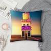 Rauw Alejandro Playa Saturno Singer Pillow Case Square DoubleSided Printing Sofa Cushion Cover Pillowcase Bedroom Bedside