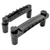 Musiclily ABR-1 Tune-O-Matic Guitar Bridge and Stop Tailpiece Set, Black