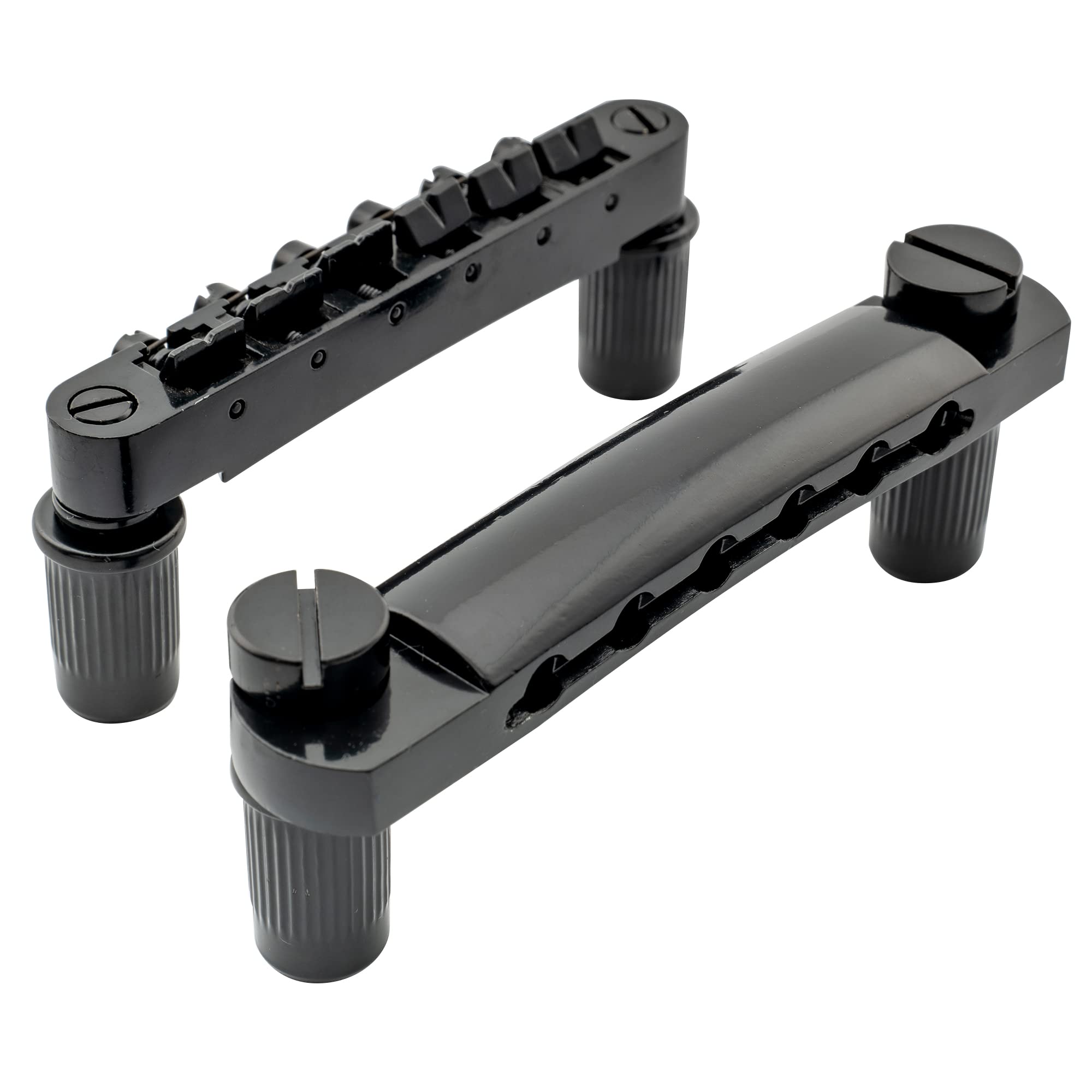 

Musiclily ABR-1 Tune-O-Matic Guitar Bridge and Stop Tailpiece Set, Black