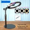 Multifunctional Phone Stand for Overhead Shooting, Live Streaming, E-commerce, Fill Light, and Anti-shake Still Life Photography.