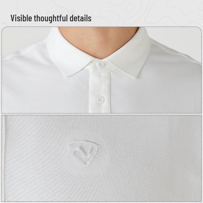NORTHLAND Unisex Ruomu Lapel Short Sleeve T-Shirt