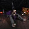 Fantasma Rampicante Pieghevole di Halloween Figura di Zombie Elettrico Rampicante Giardino Zombie Sanguinante Decorazione per Bar