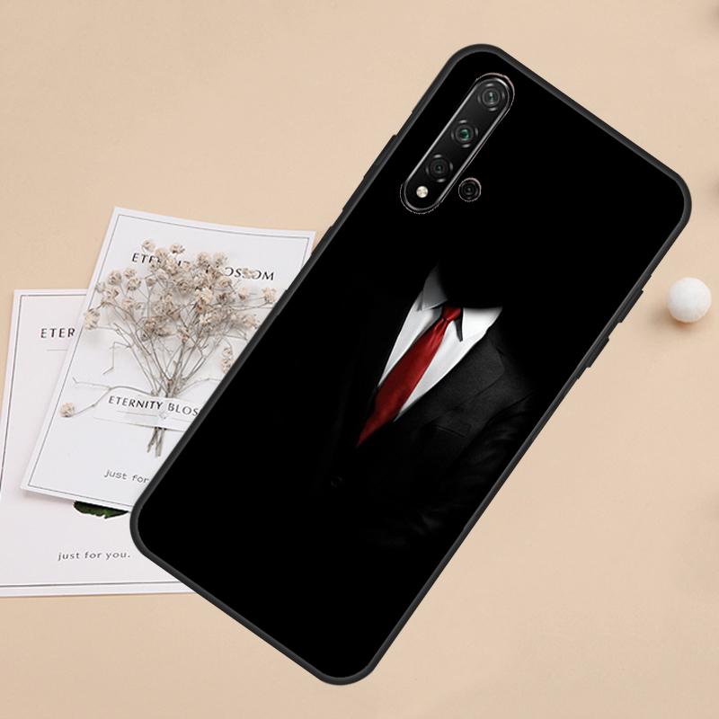 Man Hitman Agent For Huawei Nova 10 9 SE 3i 7i 8i 11i 12i Y60 Y61 Y70 Y72 Y73 Y90 Y91 P20 P40 P30 Lite Case