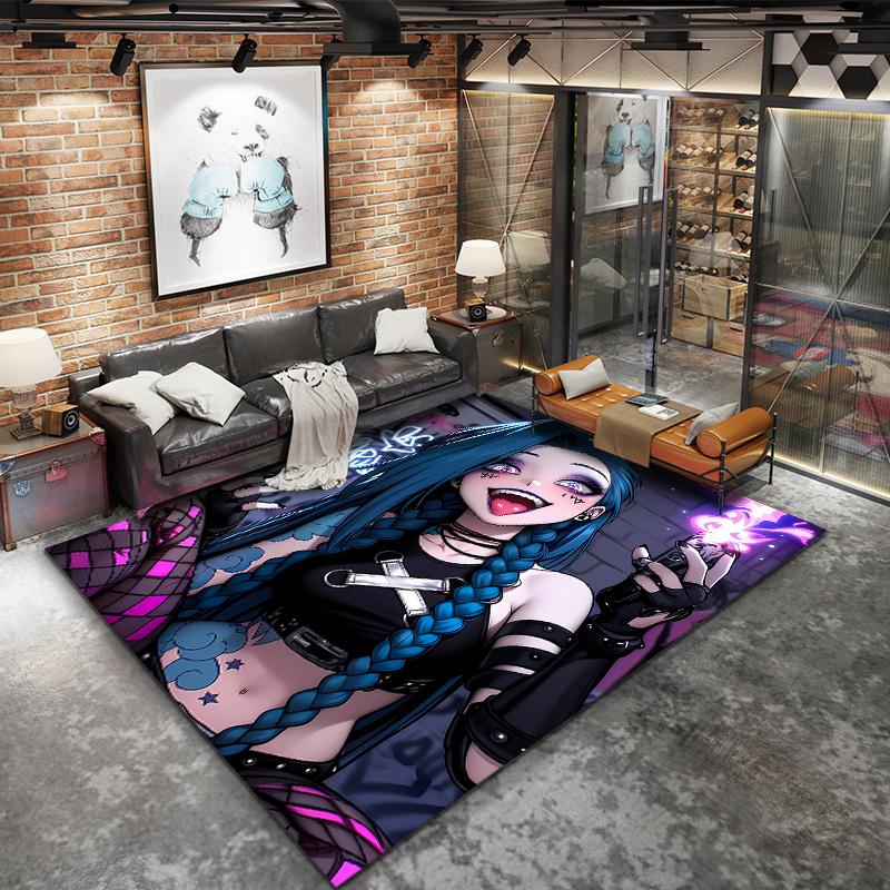 Jinx Carpet Rug For Living Room Bedroom Home Sofa Decoration Kids Play Nonslip Floor Mat