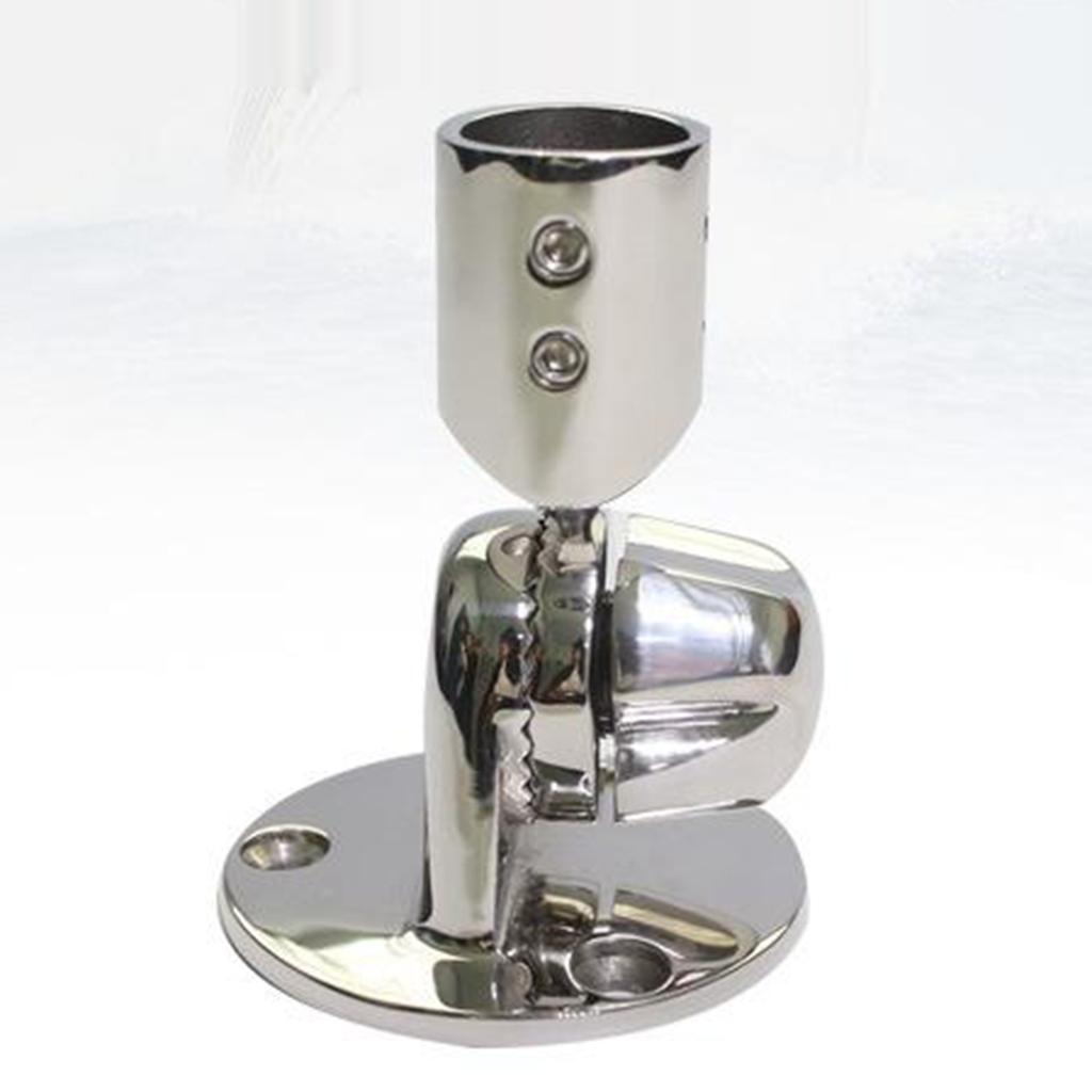 Stainless Boat. Rotating Round Base. Mount. Swiveling Base