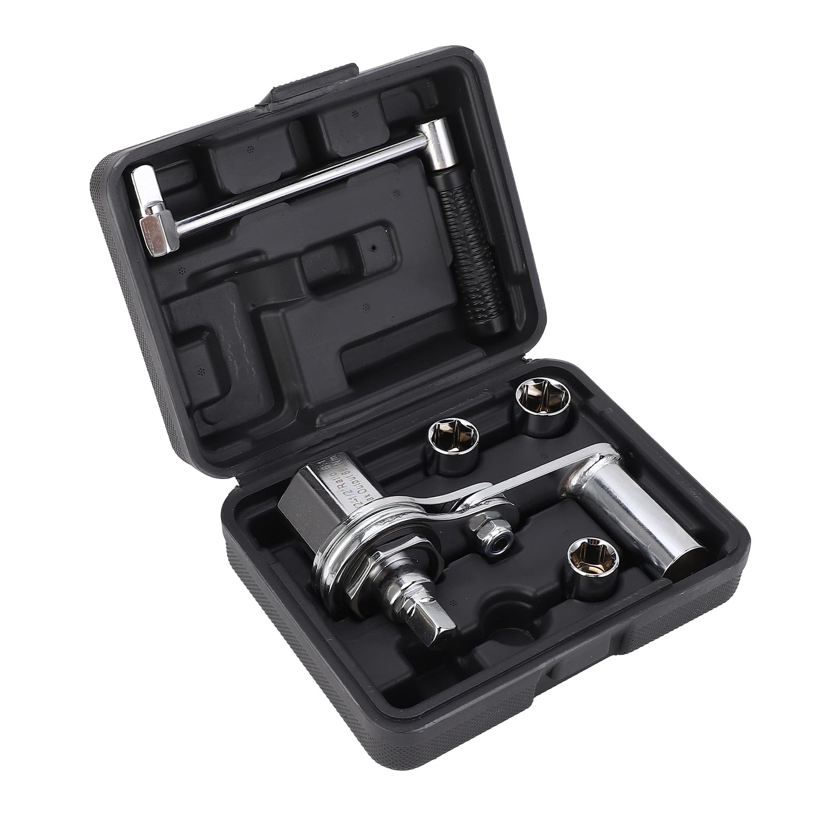 

Drive Torque Multiplier Gear Ratio Torque Multiplier Wrench Set with 3 Wrench Remover Alloy Steel Automotive Tire Nut Remover Replacement 1/2 Wrench,