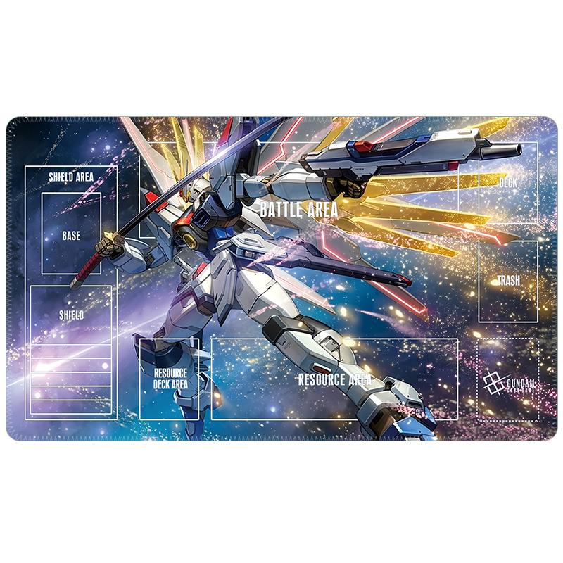 Diy Gundamed Amuro Ray Fllay Allster Card Battle Mat Single Player Board Game Card Battle Card Anime Card Gift Toys