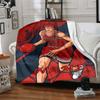 Custom 1pc Slam Dunk: Anime Characters Blanket, Soft And Comfortable Blanket, Casual Warm, Camping Travel Blanket, Birthday Gift Q912168