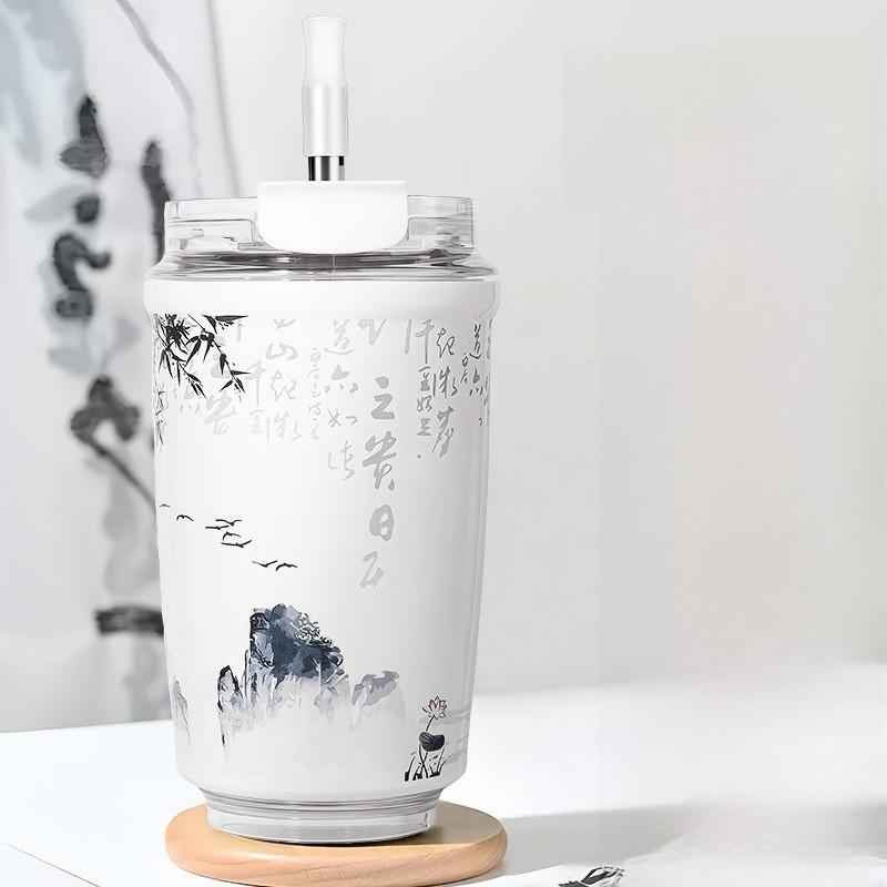 Insulated Travel Mug With Leakproof Lid For Kids And Adults