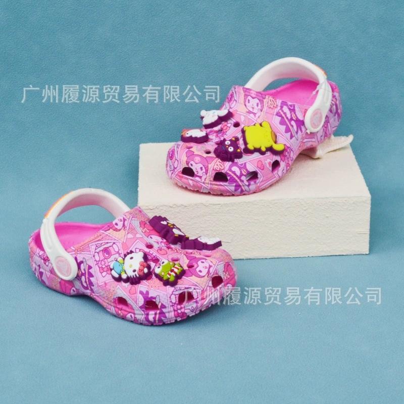 

Гарячі Miniso Нові Зелені Мультяшні Літні Милі Мультяшні Дитячі Шльопанці Нековзні Сандалі на М якій Підошві Подарунок My World Gifts J2 length 20.5cm