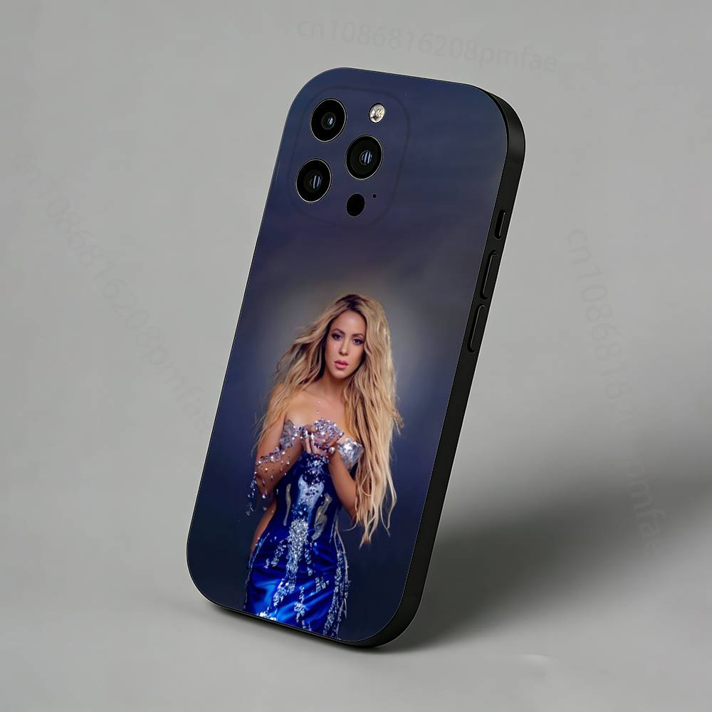 

S-Shakira Fashion Mobile Phone Case For iPhone 17,16,15,14,13,12,11 Pro,Max,Plus,X,XS,XR,SE,Mini Transparent Silicone Soft iPhone13PRO