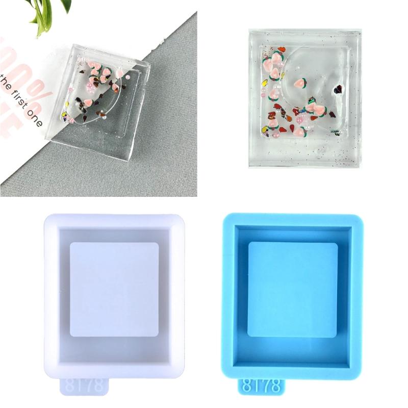 Żywiczne formy silikonowe Quicksand formy odlewnicze Shaker do żywicy epoksydowej formy do wisiorek biżuteria rękodzieło dekoracyjne Making DIY