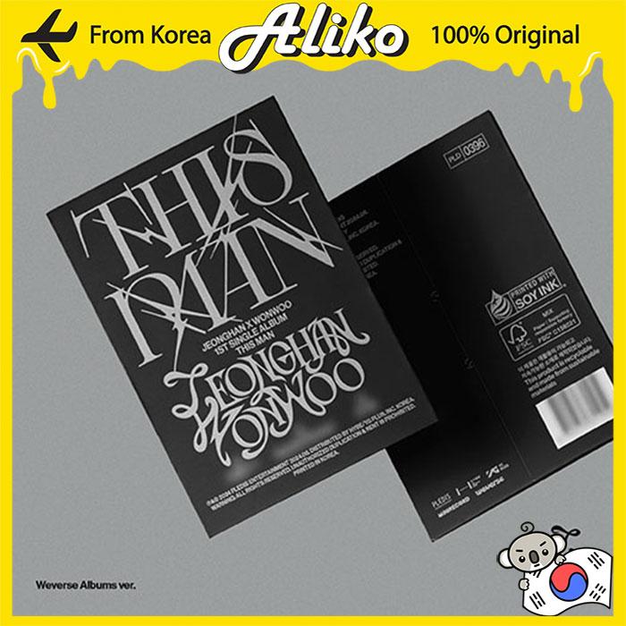 ЧОНХАН И ВОНУ (СЕМНАДЦАТЬ) - 1-й сингл-альбом [THIS MAN] (Альбомы Weverse Вер.) NO POB