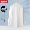 Men's 100% Linen Chinese Style Short Sleeve Shirt