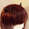 2pcs Small Demon OX Horn Hairpins Party Cosplay Costume Pin Hairpins Costume Horn Halloween Hair Accessories Hairclip