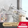 Foldable Wall-Mounted Balcony Clothes Rack and Drying Rod