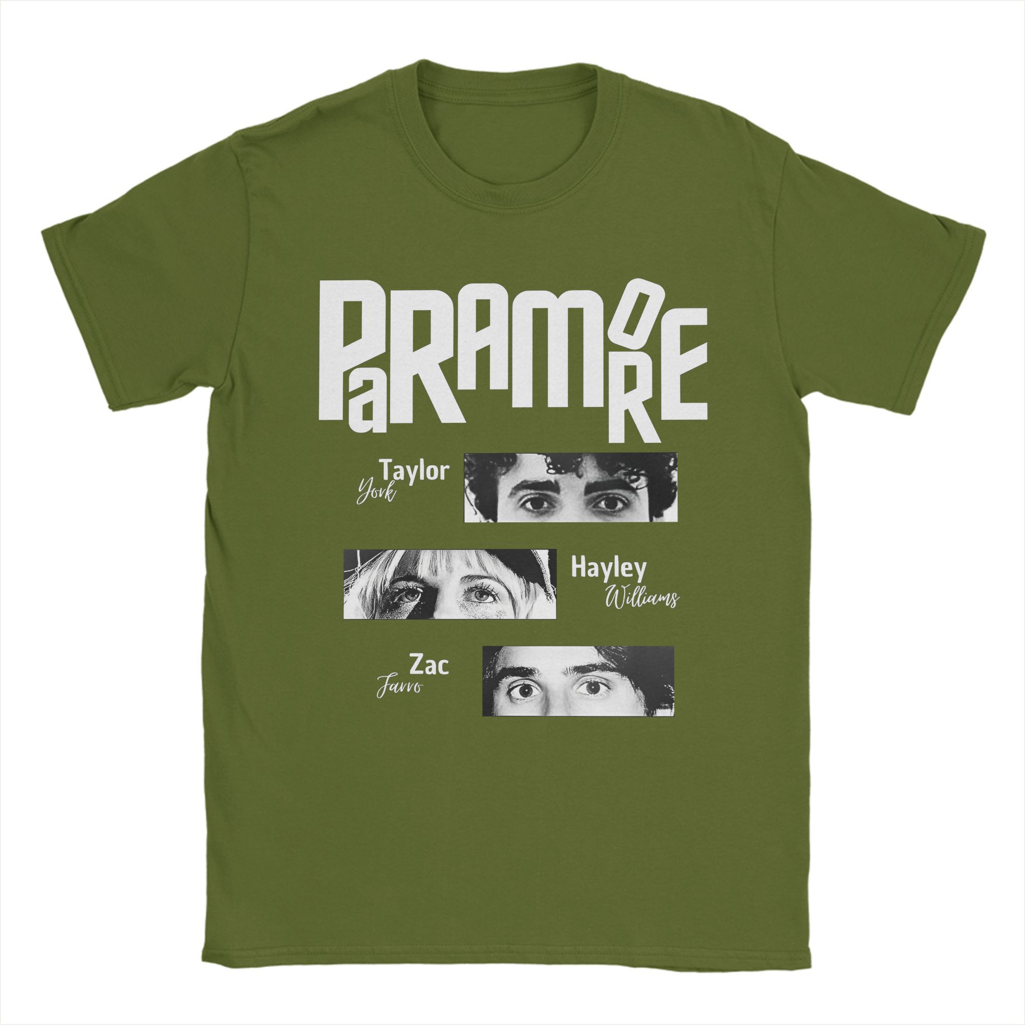 

Rock Band Paramore T-Shirts Men Fun Pure Cotton Tees Crew Neck Short Sleeve T Shirt New Arrival Clothing 4XL
