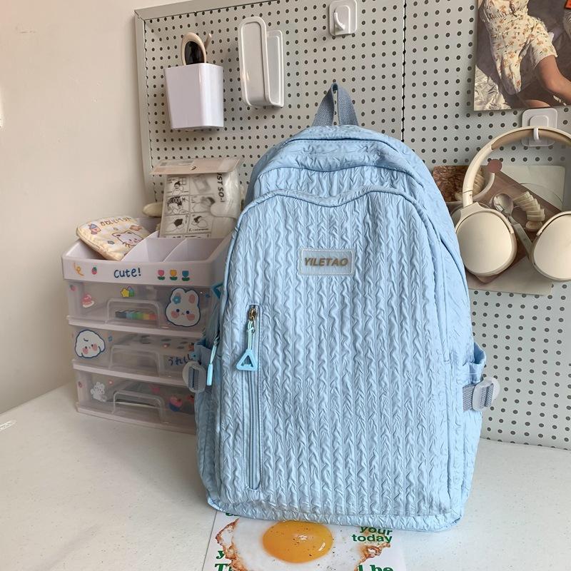 Small fresh student original style schoolbag soft sister large capacity primary school students junior high school backpack