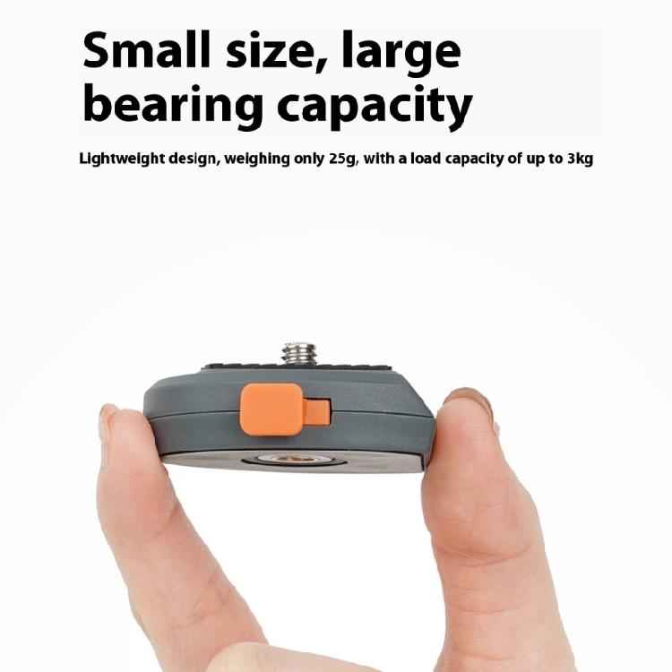 Camera Quick Change Plate Multi Purpose Mounting System Slip Universal Compatibility ABS Build