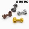 Rainbow Pig MOC Parts 92690 Bar 1L with Top Stud and 2 Side Studs Connector Compatible Bricks DIY Building Block Particle Toys