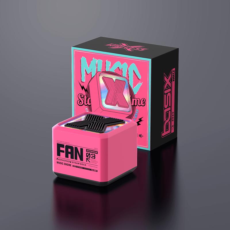 

Wireless bluetooth Speaker Mini Portable speaker with Stereo Pairing Hands-Free Call for Travel Outdoor Wireless BT Speakers X3-Pink-X3