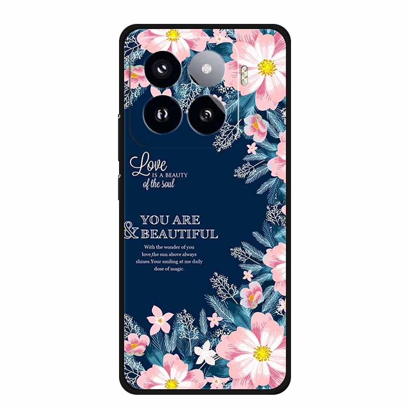 For Xiaomi 15 Pro Case Luxury TPU Soft Silicone Back Cover Phone Cases for Xiaomi 15 5G Protective New Lovely Cute Bumper Coque