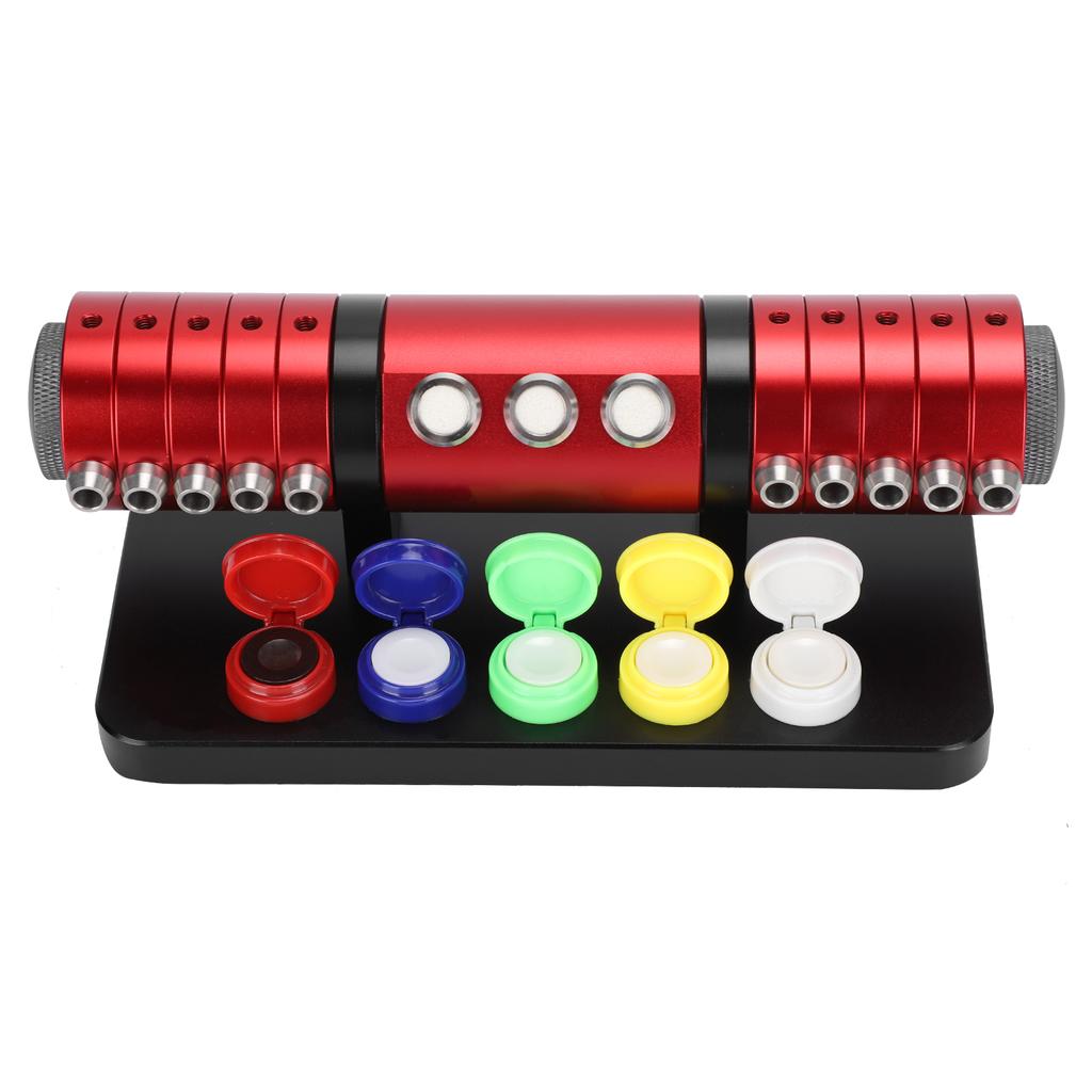 5 Dish Watch Oiler Oil Dip Tool Watch Repairing Maintenance Accessory for Watchmakers