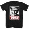 John Wayne The Duke Bust Photo TV Movies Men's T Shirt