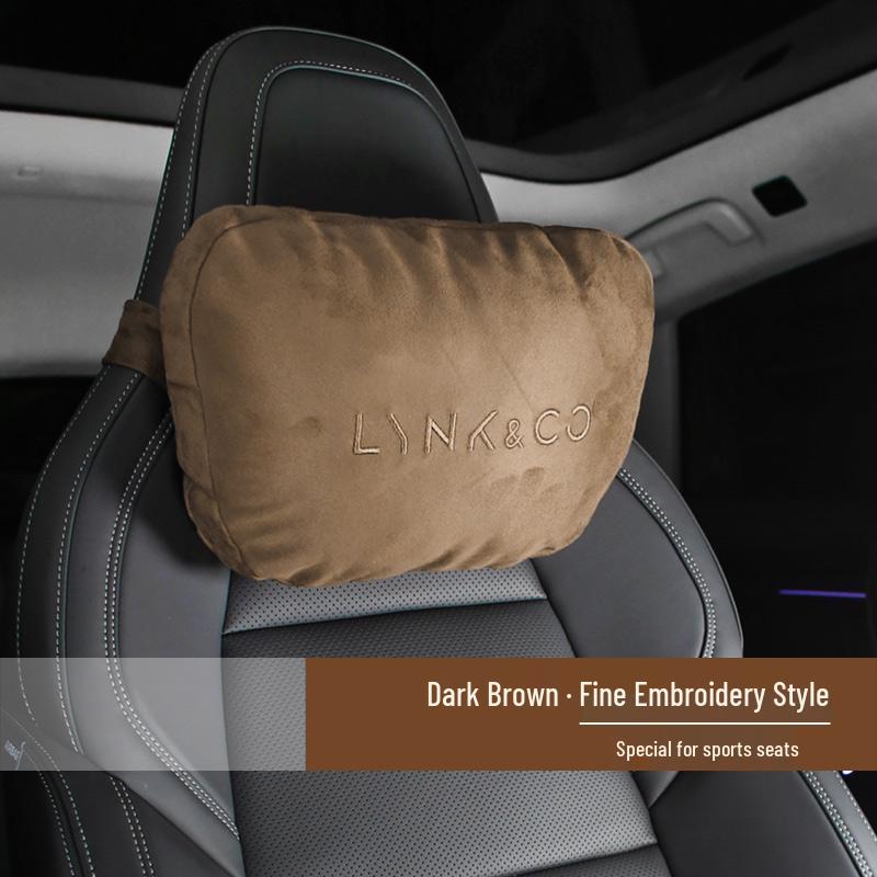 Lynk & Co Zeekr Headrest & Lumbar Support Pillow for Models 01/02/03/05/06/09