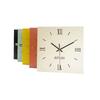 Nordic Wall Clock Lights Corner Double Sided Wall Clocks Square Living Room Clock Roman Minimalist Design Clocks Modern Stylish