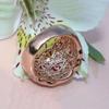 Huitan Attractive Rings with Colorful CZ Exquisite Luxury Finger Accessories for Women Temperament Charming Engagement Jewelry