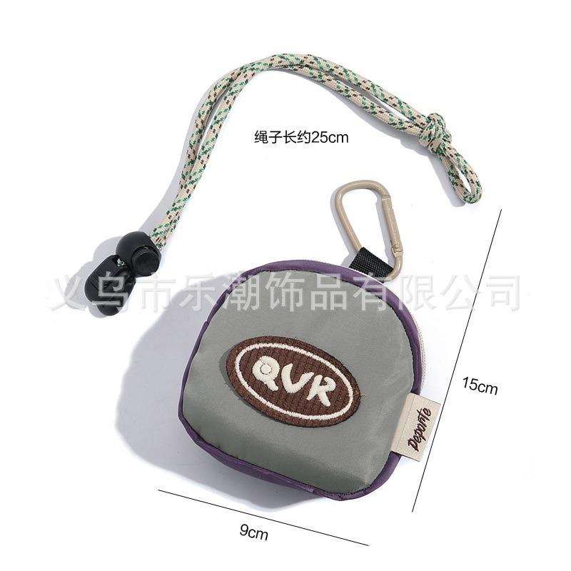 Portable Neck Hanging Children's Mini Small Bag, Earphone Bag for Traveling, Convenient for Baby Change Bag, Boys and Girls Storage Bag To Go Out