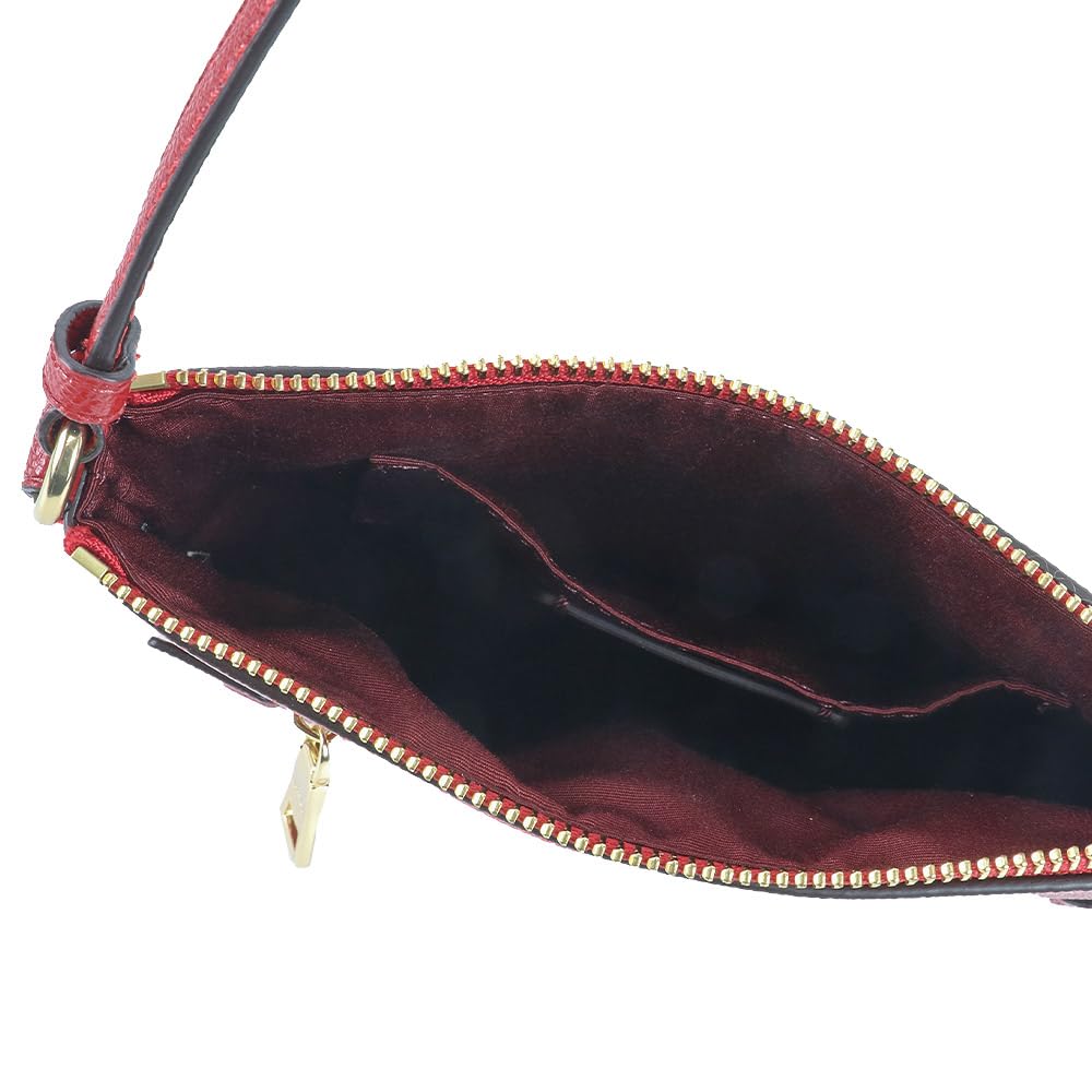 Coach CE871 Leather Shoulder Bag for Women 1941 (IMF8Q Red) [Used]